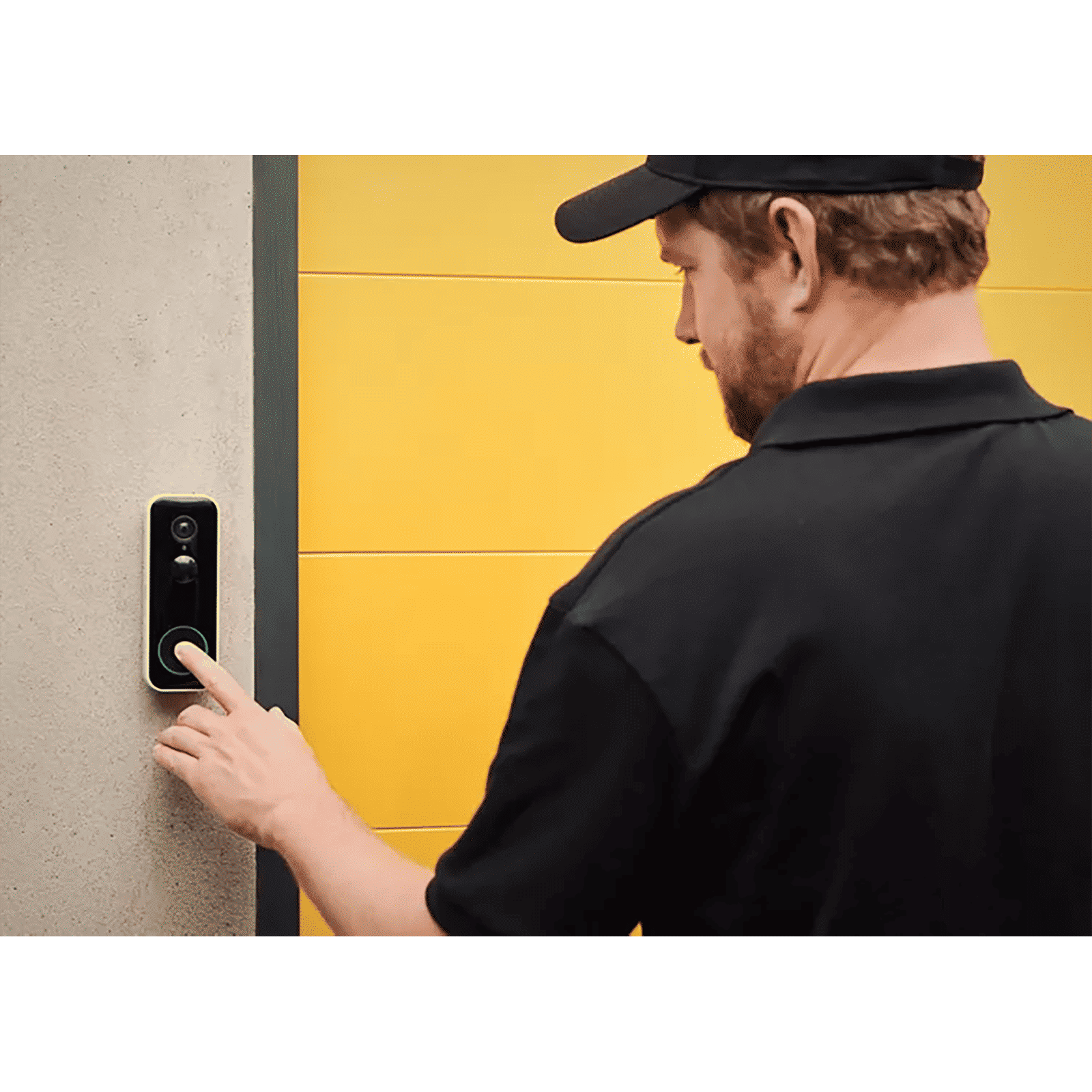 Yale Door Bell (1080p Full HD Image, SV-VDB-1A-W, Black)_4