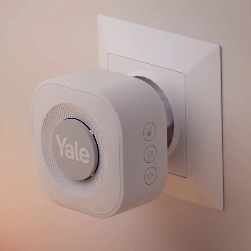 Yale Doorbell Chime (Adjustable Volume, SV-VDBCH-1A-W, White) Yale Doorbell Chime (Adjustable Volume, SV-VDBCH-1A-W, White)_6