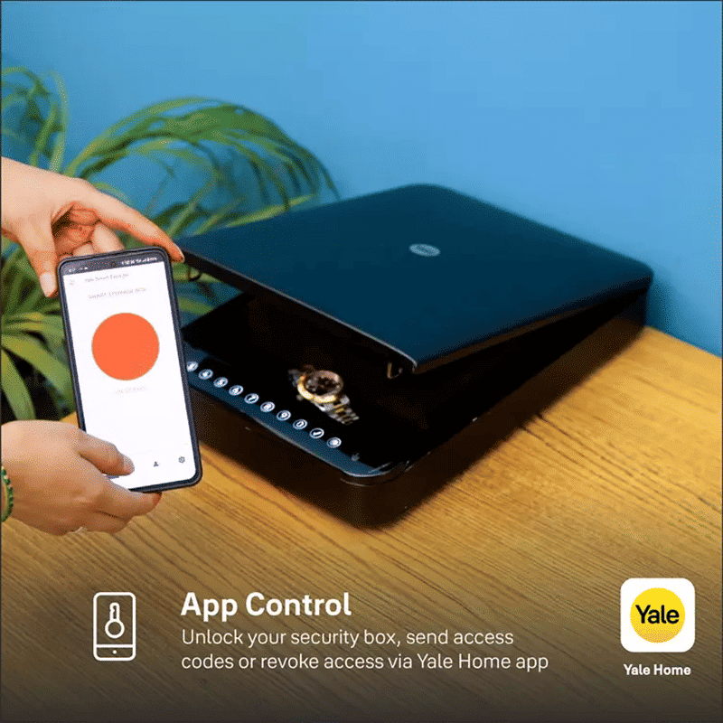 Yale Digital Lock (Built-in Bluetooth, YSSB/BL, Black) Yale Digital Lock (Built-in Bluetooth, YSSB/BL, Black)_10