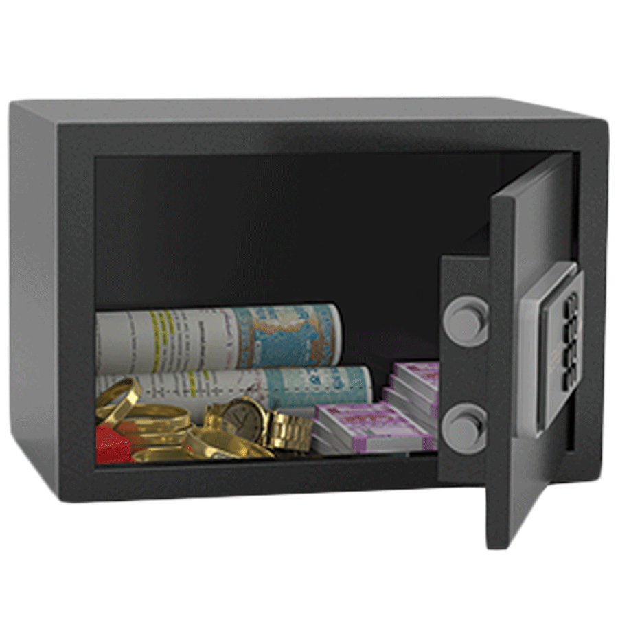 Godrej 15 Litres Safe Digital Locking Systems (NX Pro, Grey)_2