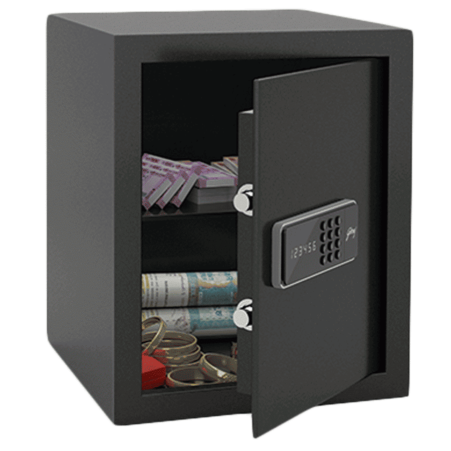 Godrej 40 Litres Safe Digital Locking Systems (NX Pro, Grey)_2
