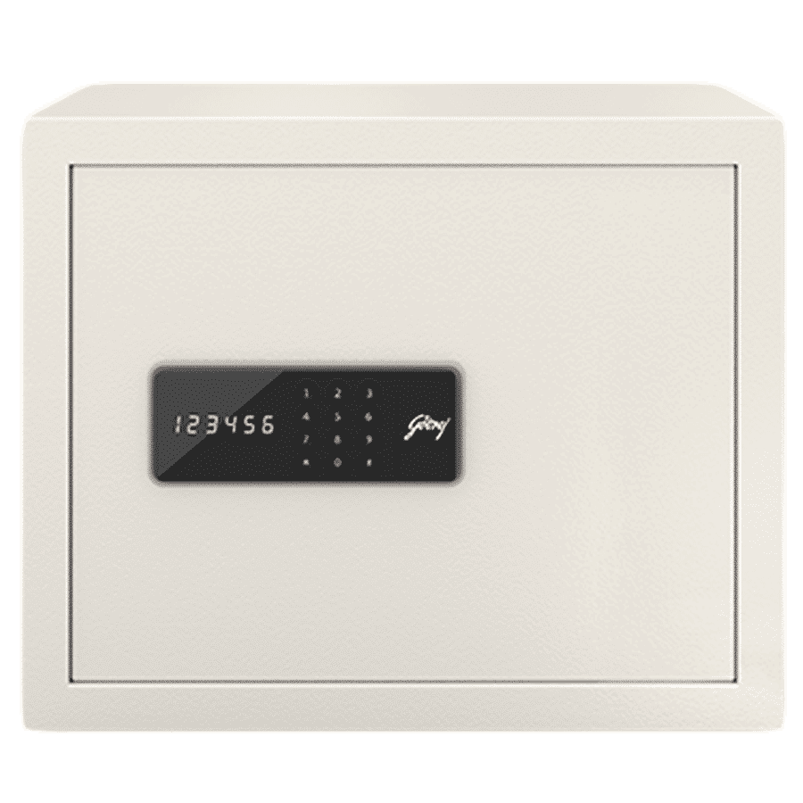 Godrej 30 Litres Safe Digital Locking Systems (NX Pro, Ivory)_1