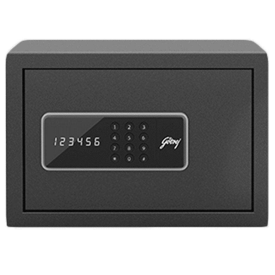 Godrej 15 Litres Safe Digital Locking Systems (NX Pro, Grey)_1