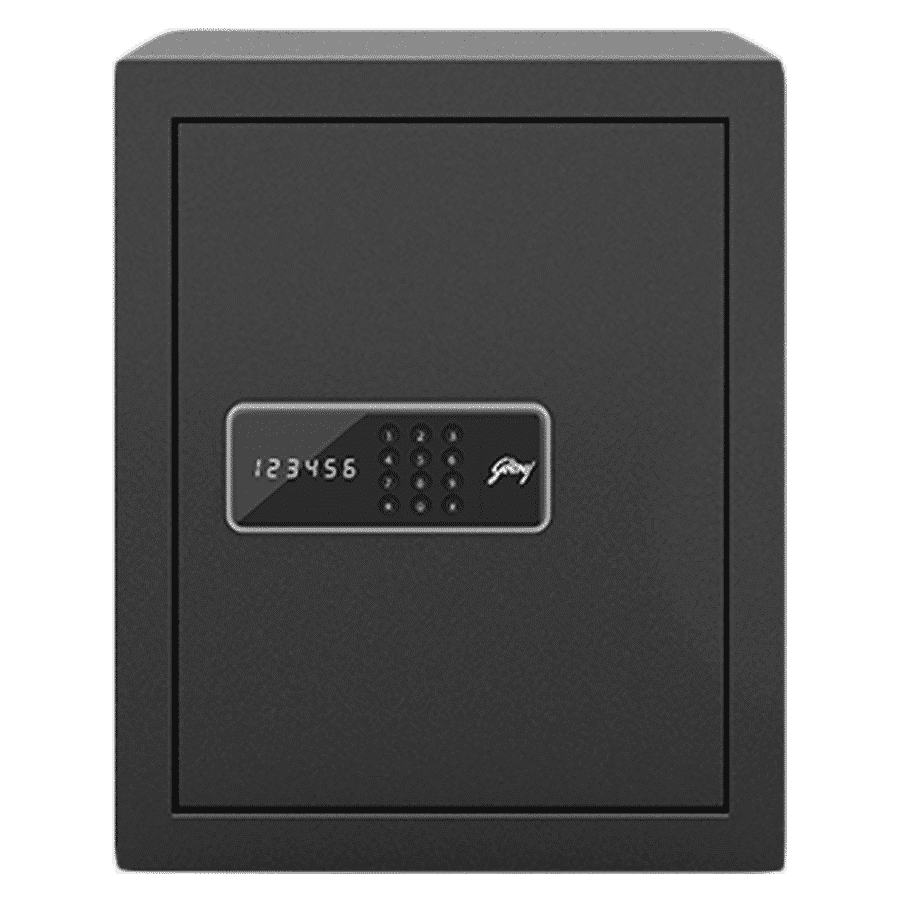Godrej 40 Litres Safe Digital Locking Systems (NX Pro, Grey)_1