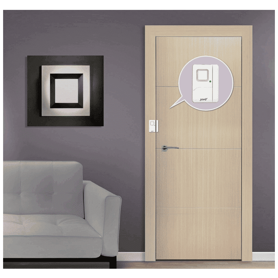 Juvo Wireless Door and Window Alarm (HSB01, White)_5