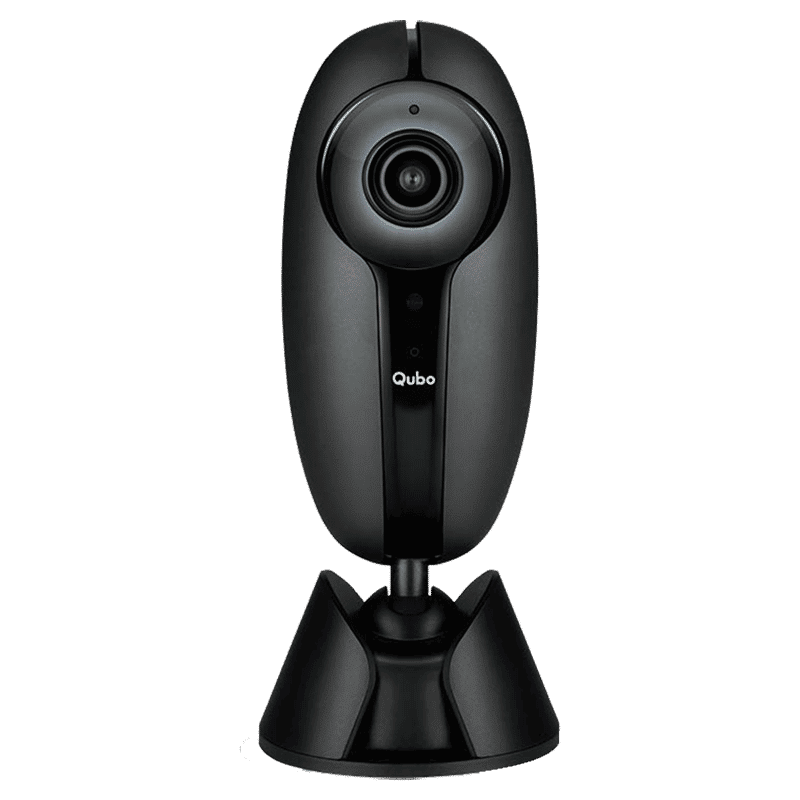 Qubo (Part of Hero Group) Smart Home CCTV Security Camera (Water Resistant, Alexa Enabled, HCM01, Black)_1