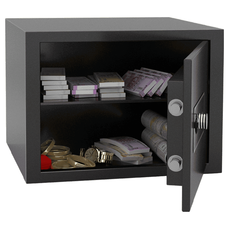 Godrej 20 Litre Safe Locker (Curvo KL, Grey)_2