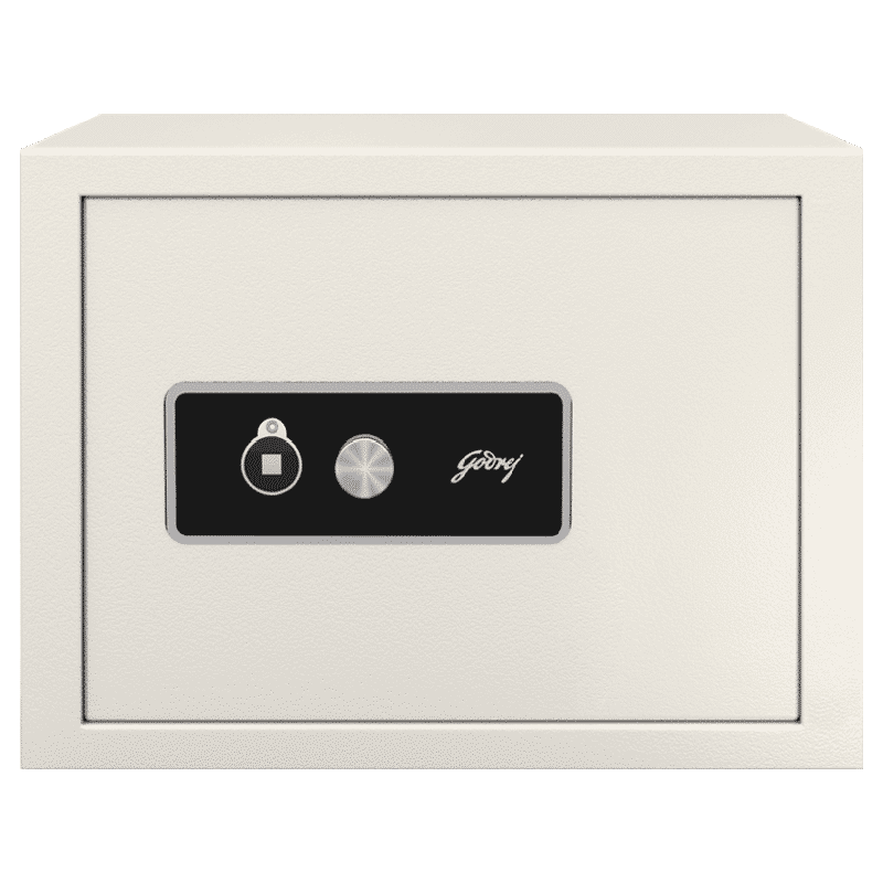 Godrej 20 Litre Safe Locker (Curvo KL, Ivory)_1