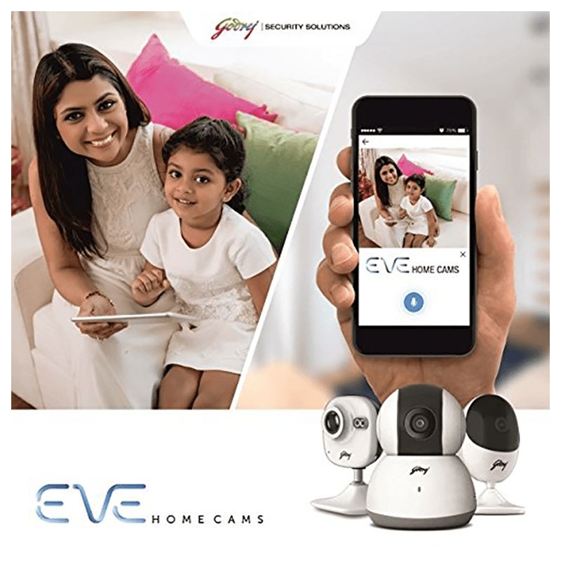 Godrej Eve PT 1 Security Camera (46171610SD00484, White) Godrej Eve PT 1 Security Camera (46171610SD00484, White)_5
