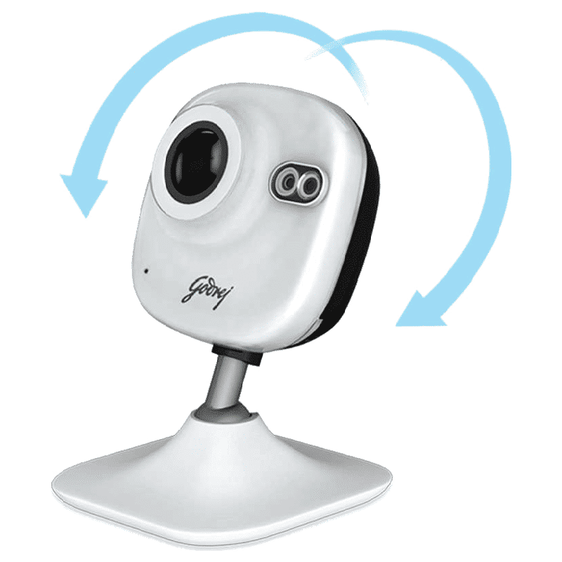Godrej Eve Mini 64GB Security Camera (46171610SD00487, White) Godrej Eve Mini 64GB Security Camera (46171610SD00487, White)_2