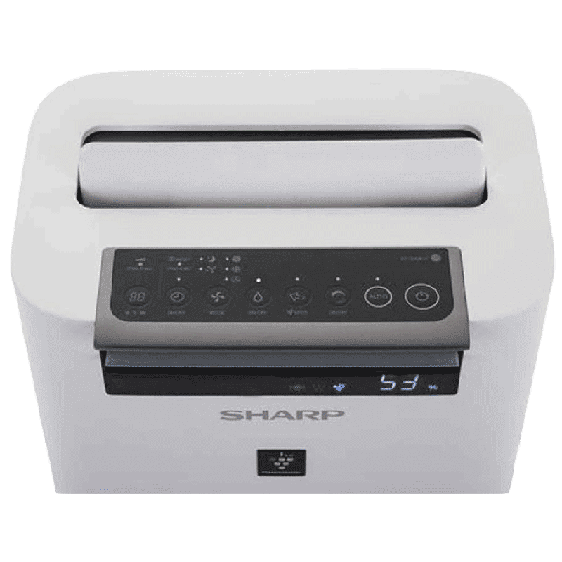 SHARP Portable Air Purifier & Humidifier (KC-G40M-W, White)_5