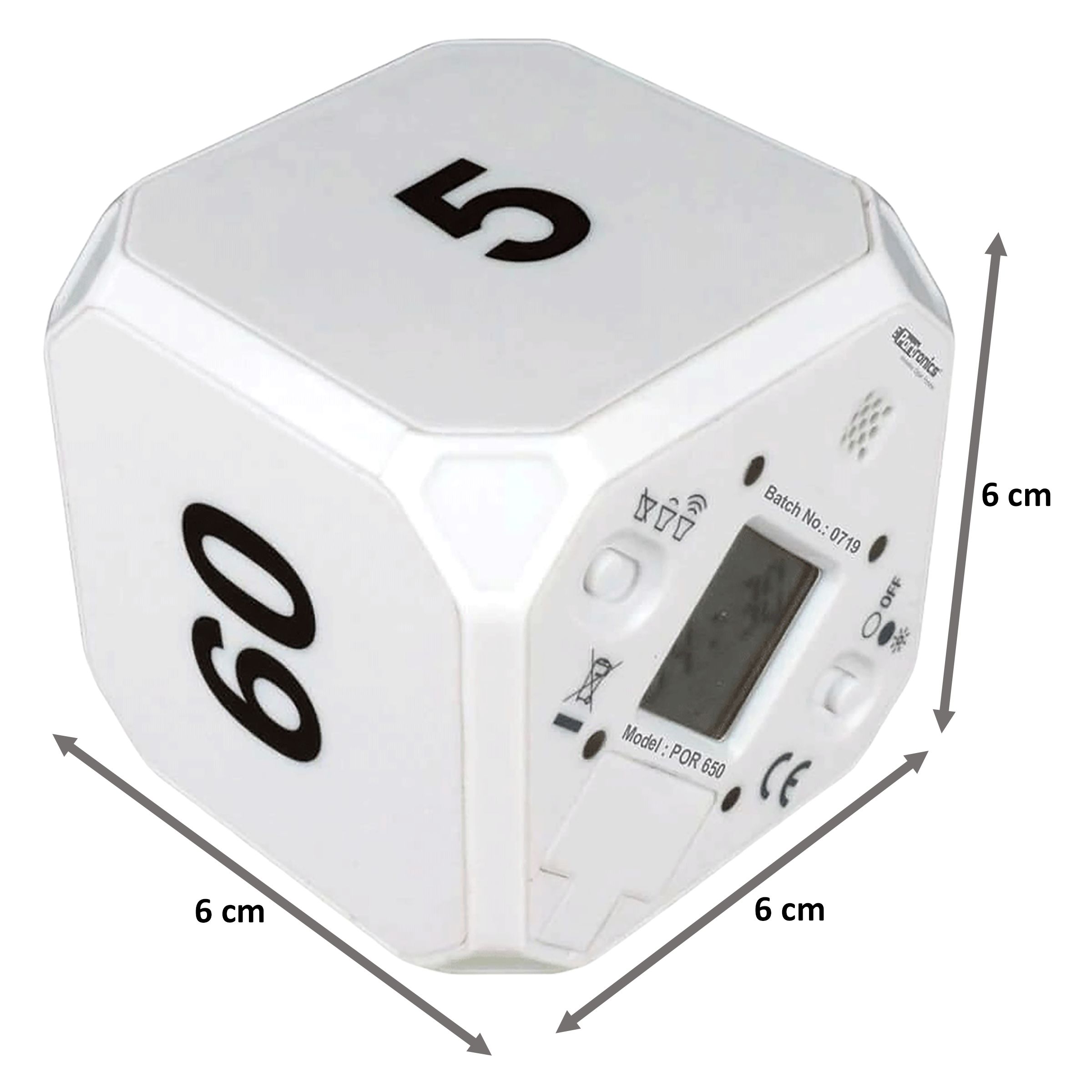 PORTRONICS Countdown Timer (Por 650, White) PORTRONICS Countdown Timer (Por 650, White)_2