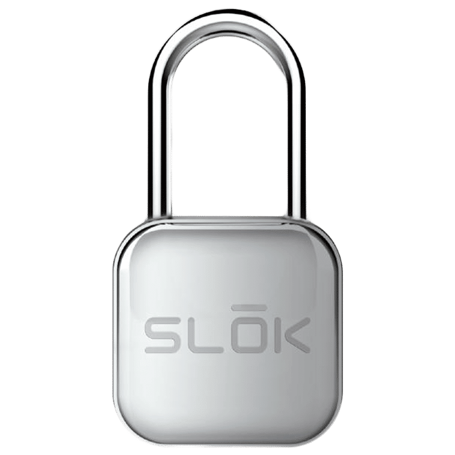 IGear S.lok Smart Pad Lock (iG-PLOCK, Silver)_1