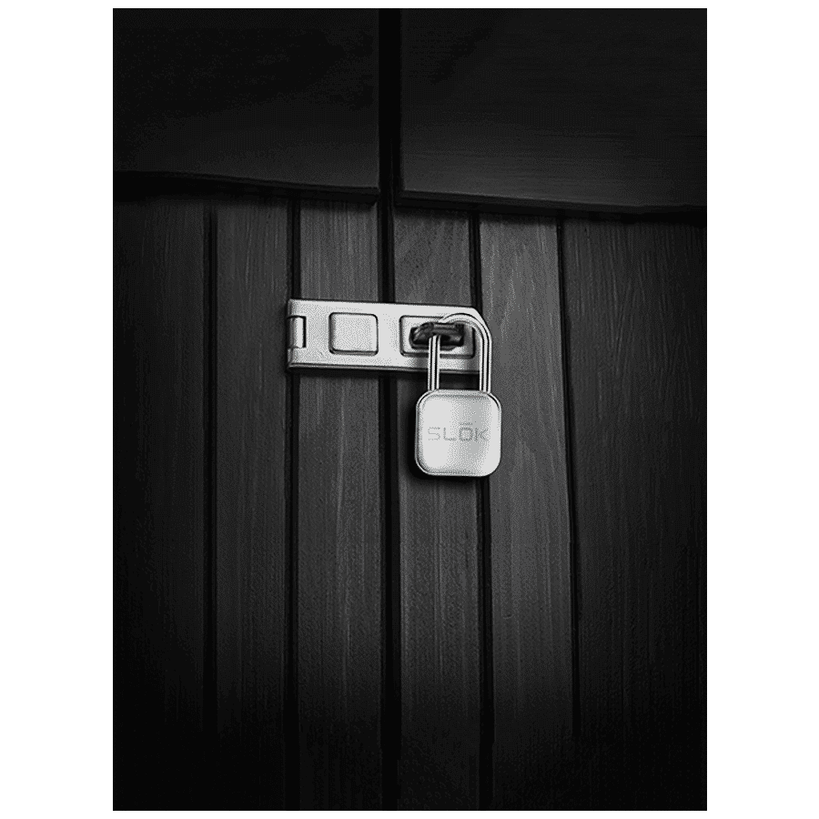 IGear S.lok Smart Pad Lock (iG-PLOCK, Silver)_3