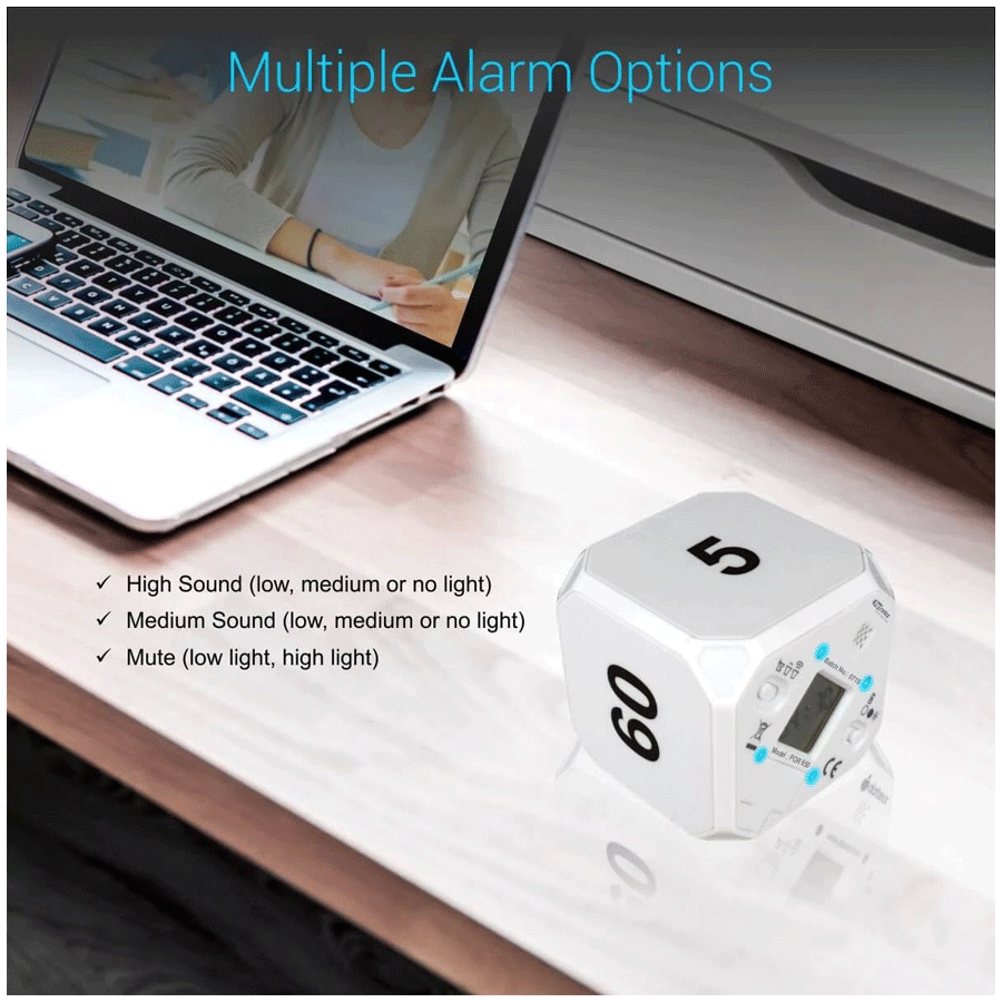 PORTRONICS Countdown Timer (Por 650, White) PORTRONICS Countdown Timer (Por 650, White)_5