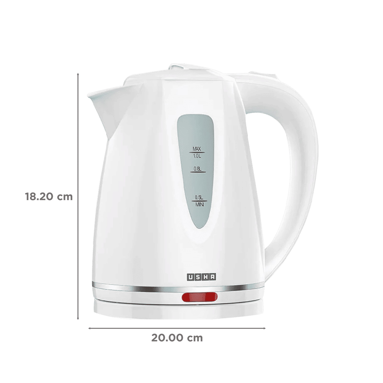 Usha 1 Litre Electric Kettle (3315, White)_2