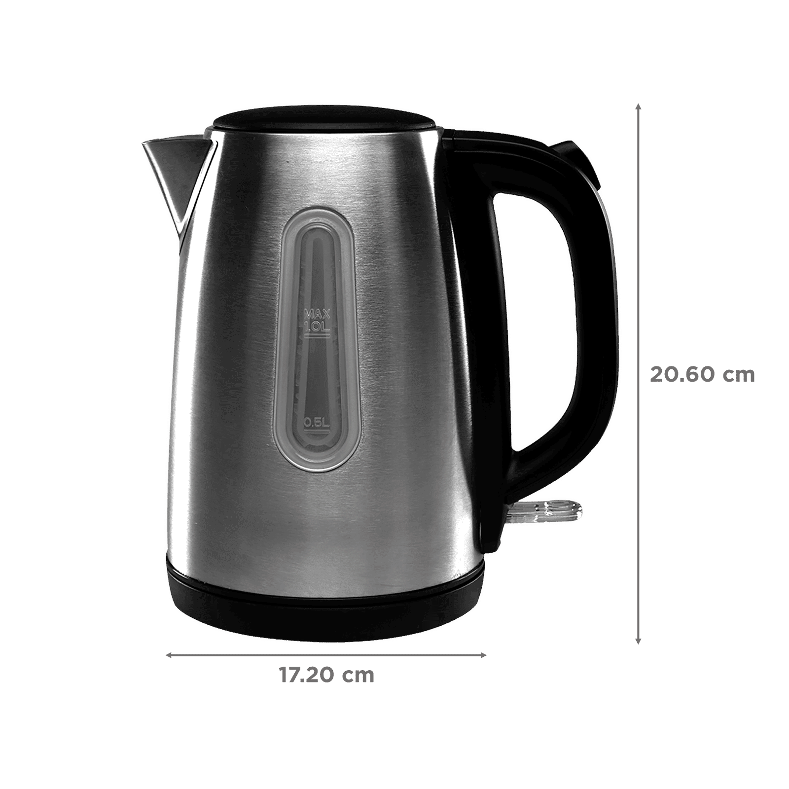 Croma 2200 Watt 1 Litre Electric Kettle with Auto Shut Off (Silver) Croma 2200 Watt 1 Litre Electric Kettle with Auto Shut Off (Silver)_2