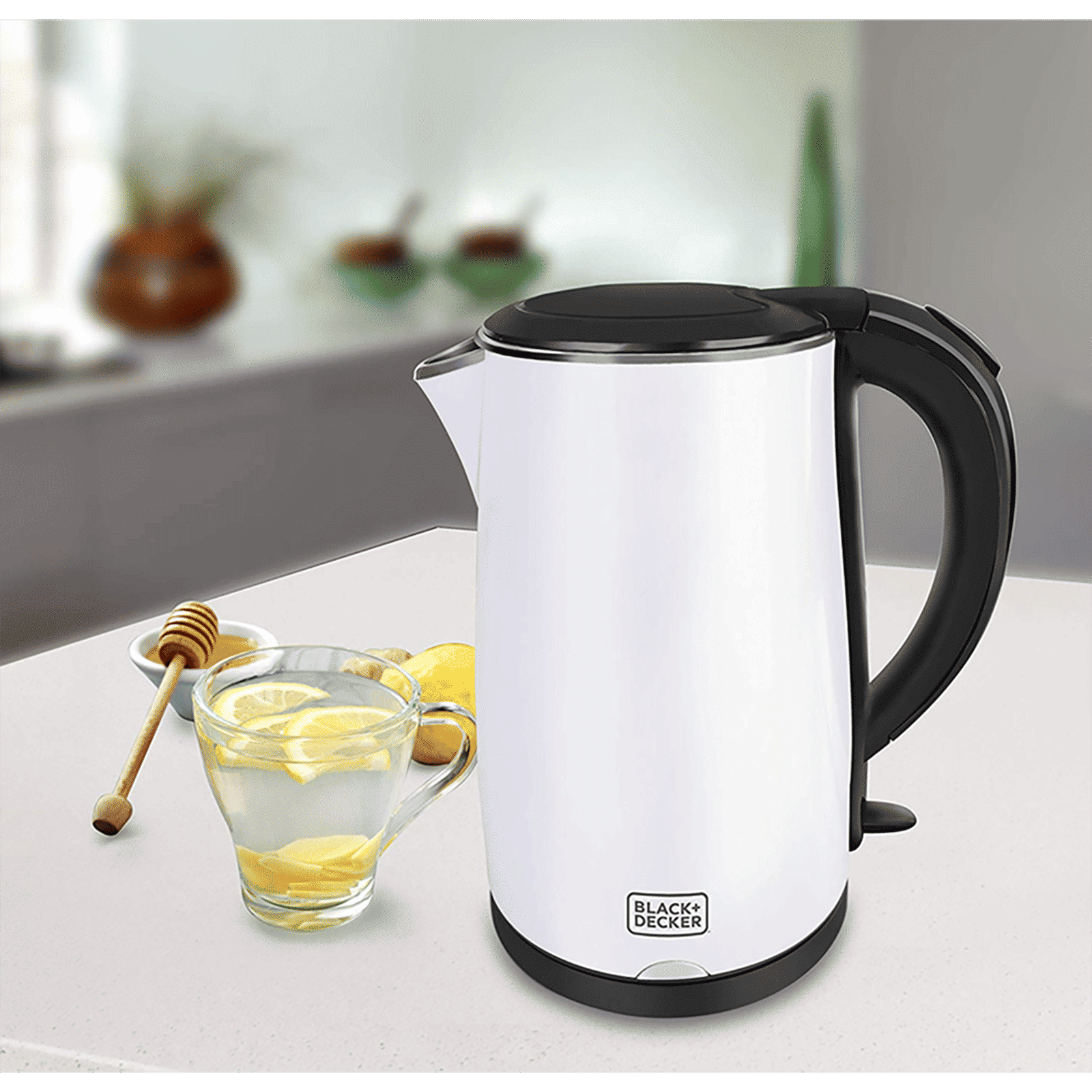 BLACK+DECKER 2150 Watt 1.7 Litre Electric Kettle with Auto Shut Off (White)_10