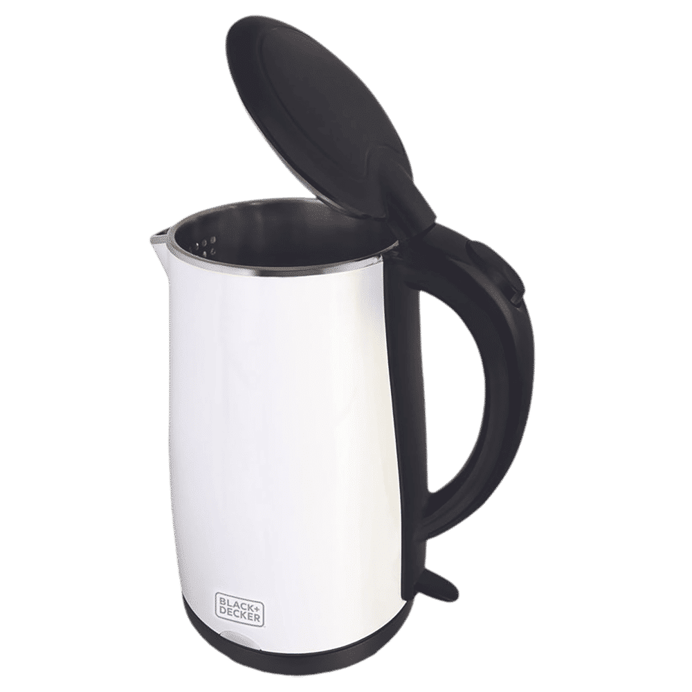 BLACK+DECKER 2150 Watt 1.7 Litre Electric Kettle with Auto Shut Off (White)_5