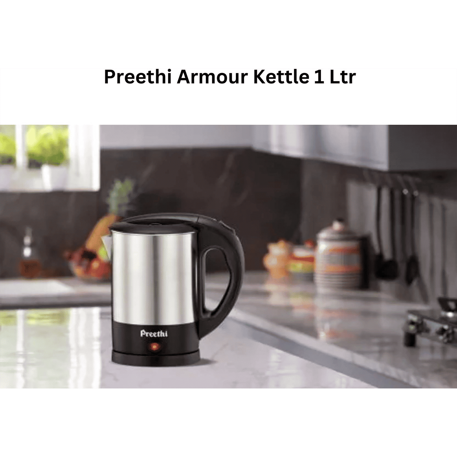 Preethi Armour 1350 Watt 1 Litre Electric Kettle with Auto Shut Off (Steel)_11