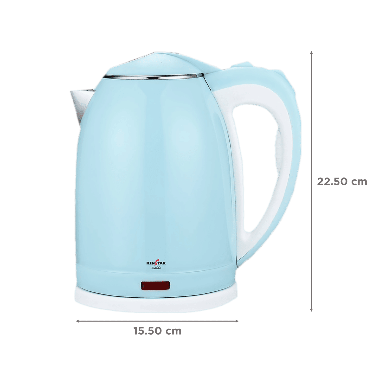 KENSTAR Kaldo 1500 Watt 1.8 Litre Electric Kettle with Boil Dry Protection (Blue)_2