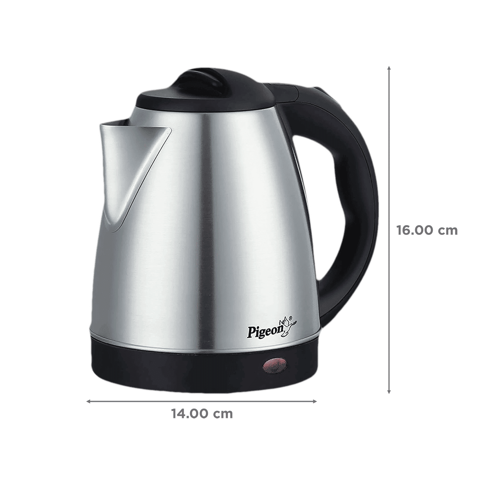 Pigeon 1300 Watt 1.5 Litre Electric Kettle with Auto Shut Off (Silver)_2
