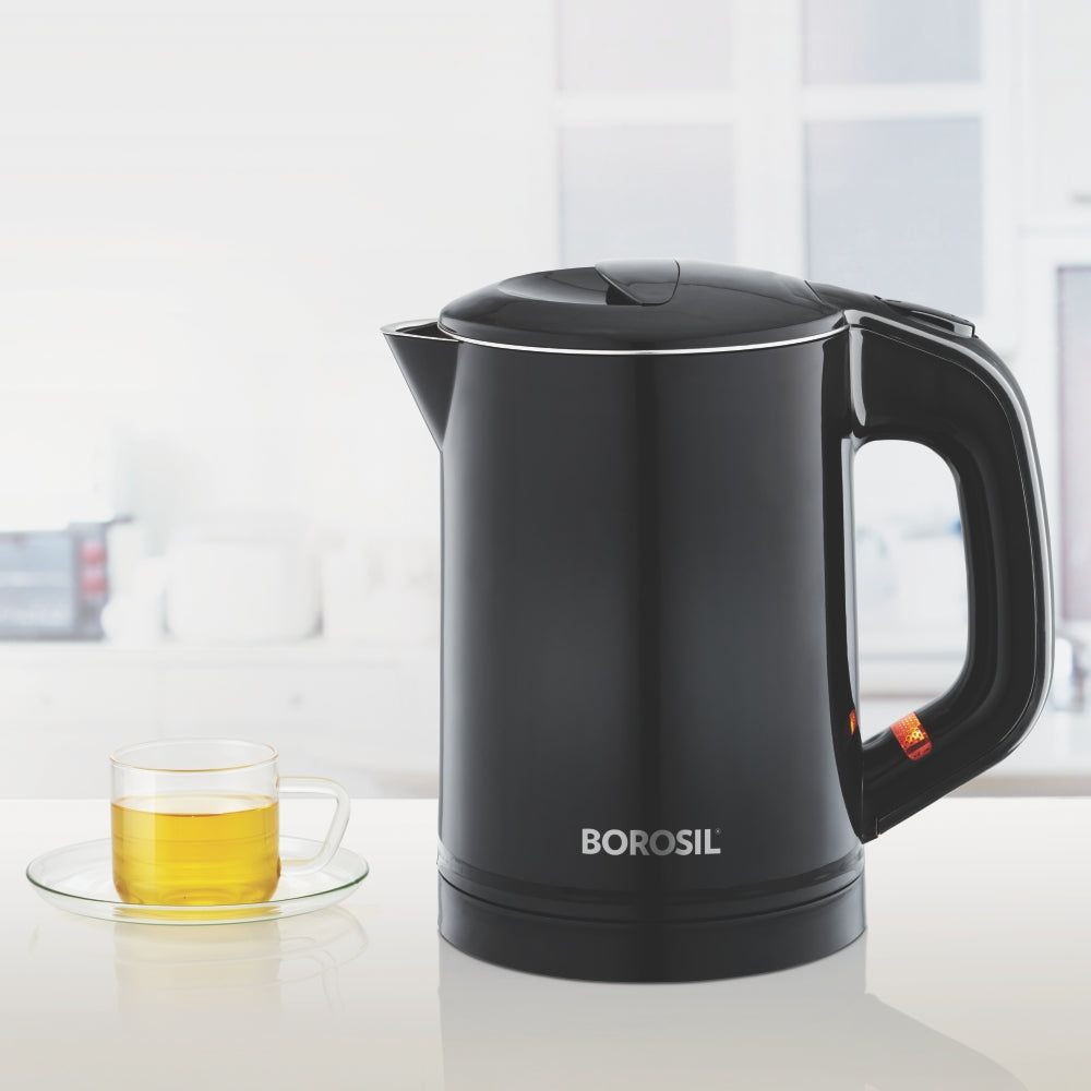 BOROSIL Eva Cool Touch 750 Watt 0.6 Litre Electric Kettle with Boil Dry Protection (Black) BOROSIL Eva Cool Touch 750 Watt 0.6 Litre Electric Kettle with Boil Dry Protection (Black)_8