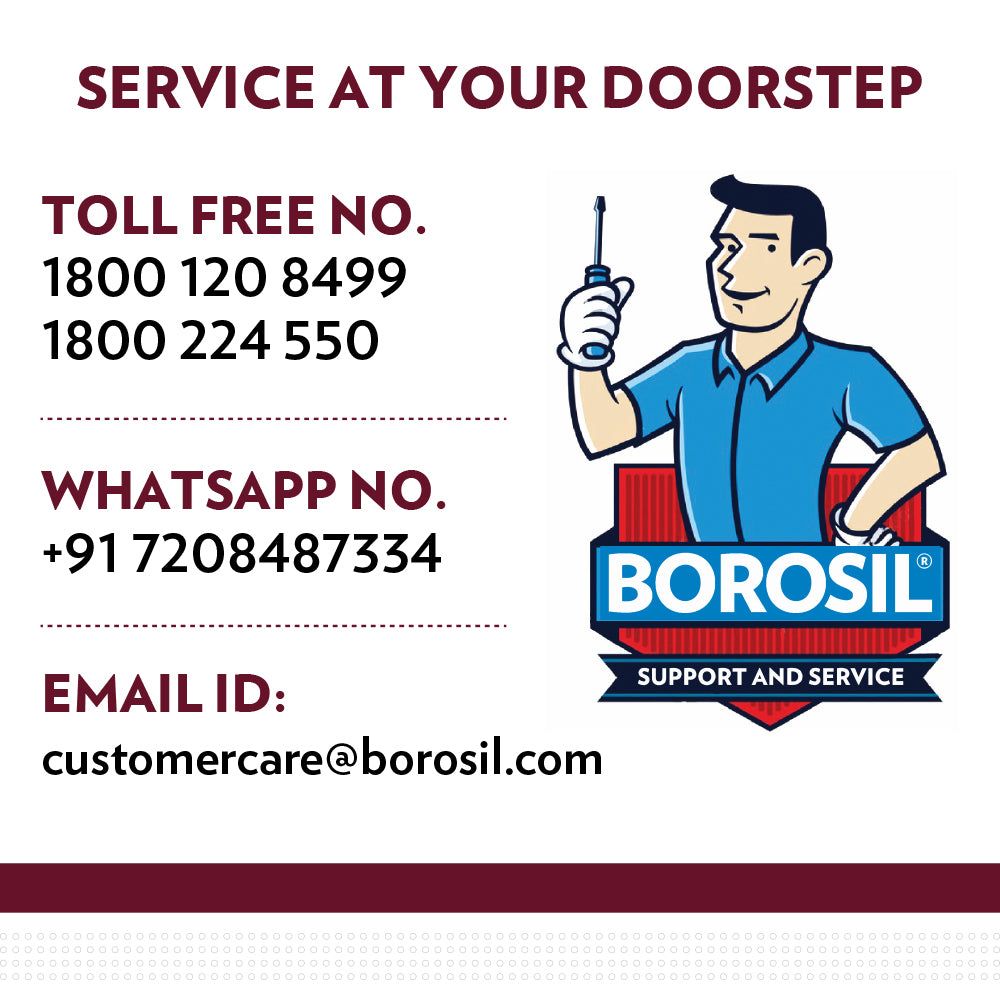 BOROSIL Eva Cool Touch 750 Watt 0.6 Litre Electric Kettle with Boil Dry Protection (Black) BOROSIL Eva Cool Touch 750 Watt 0.6 Litre Electric Kettle with Boil Dry Protection (Black)_10