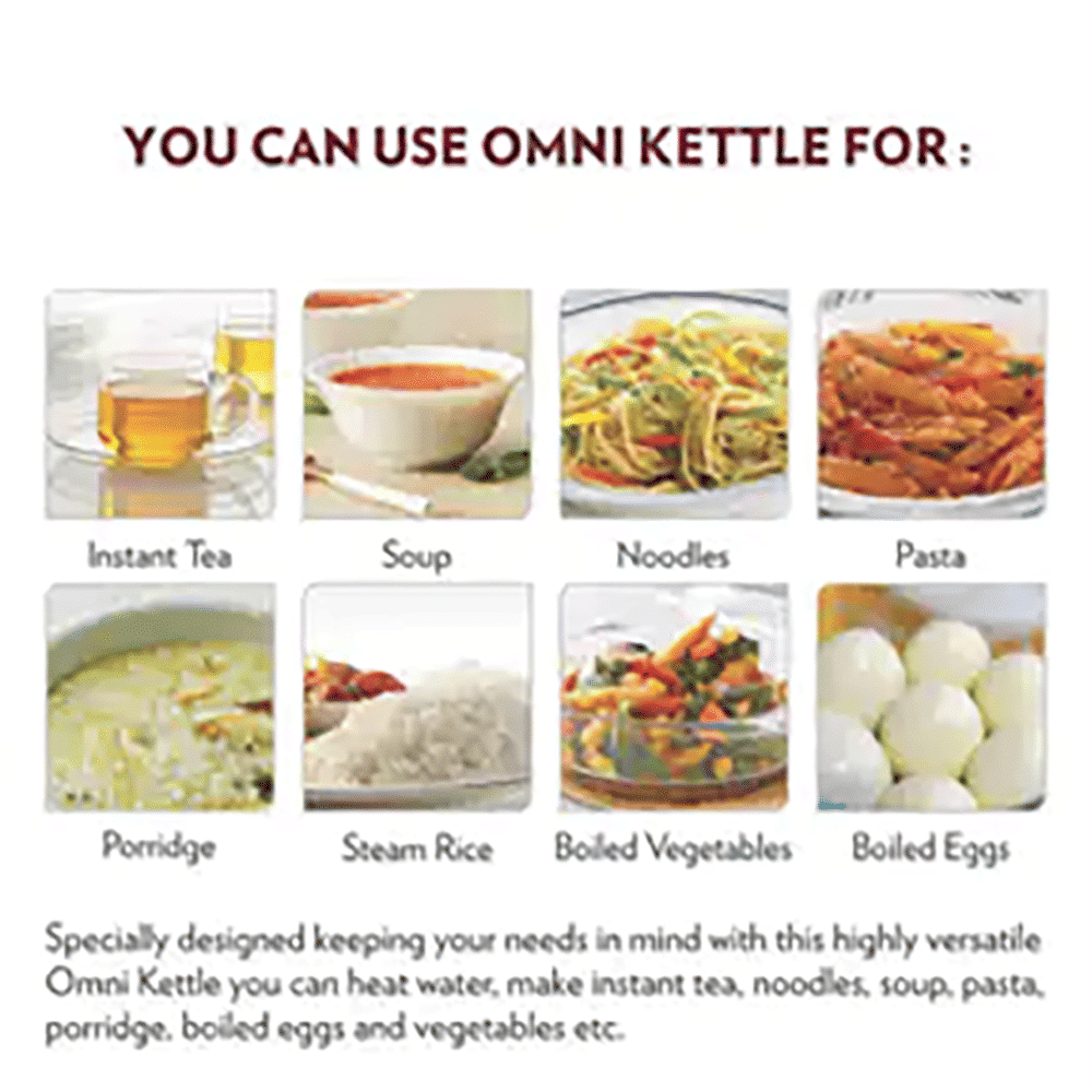 BOROSIL Omni 600 Watt 1.5 Litre Electric Kettle with 360 Degree Rotation Base (Silver)_12