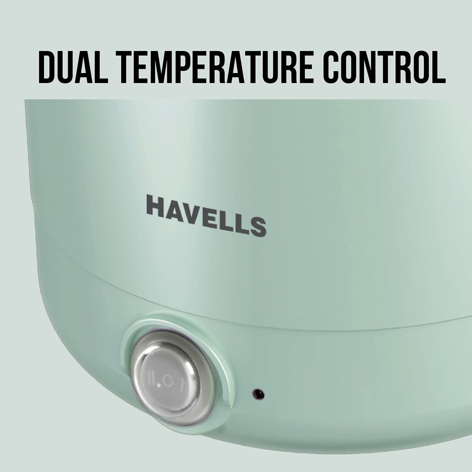 HAVELLS Capture 650 Watt 1.2 Litre Multi Cook Electric Kettle with Auto Shut Off (Light Green)_11