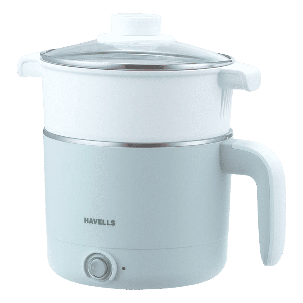 HAVELLS Capture 650 Watt 1.2 Litre Multi Cook Electric Kettle with Auto Shut Off (Light Green)_5