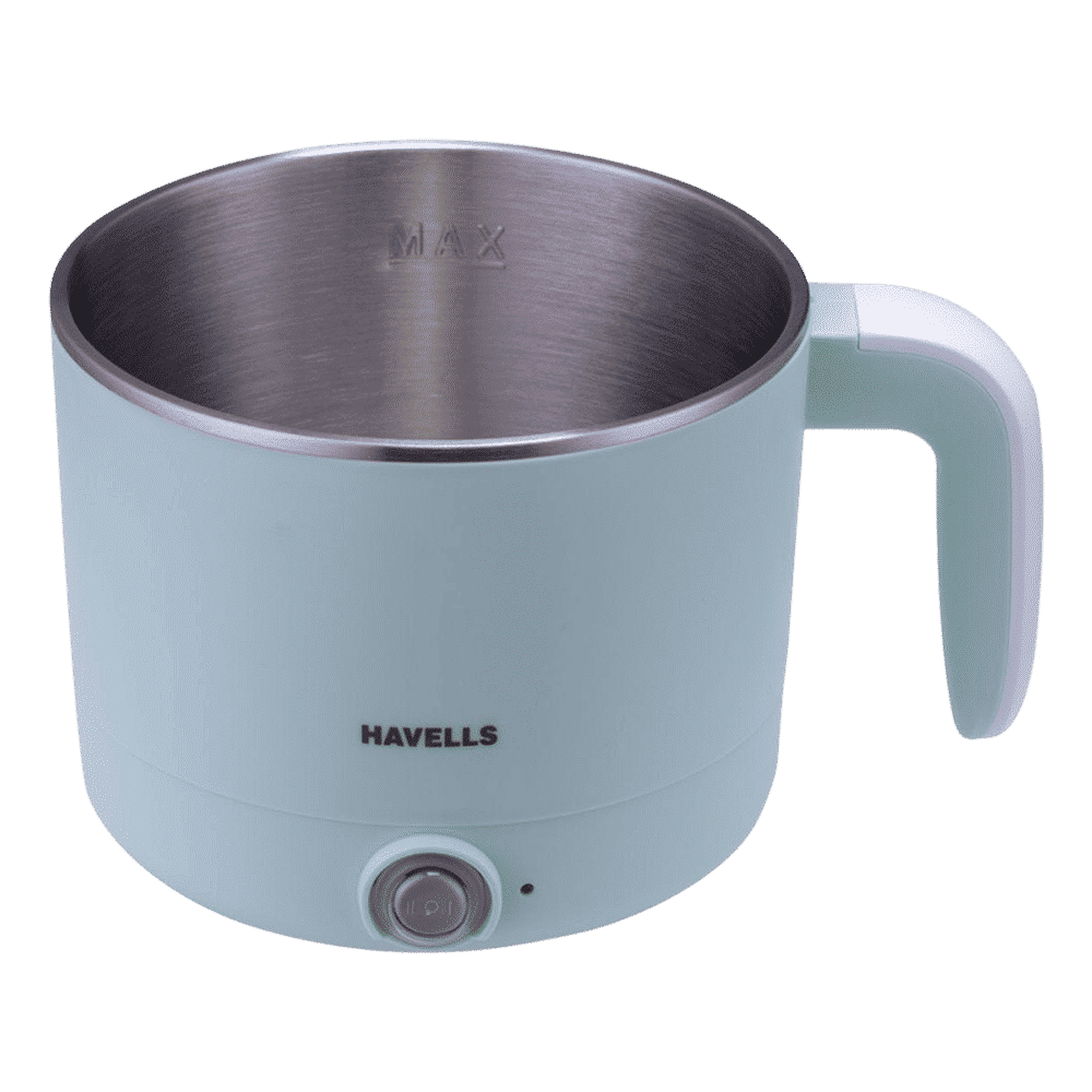 HAVELLS Capture 650 Watt 1.2 Litre Multi Cook Electric Kettle with Auto Shut Off (Light Green)_6