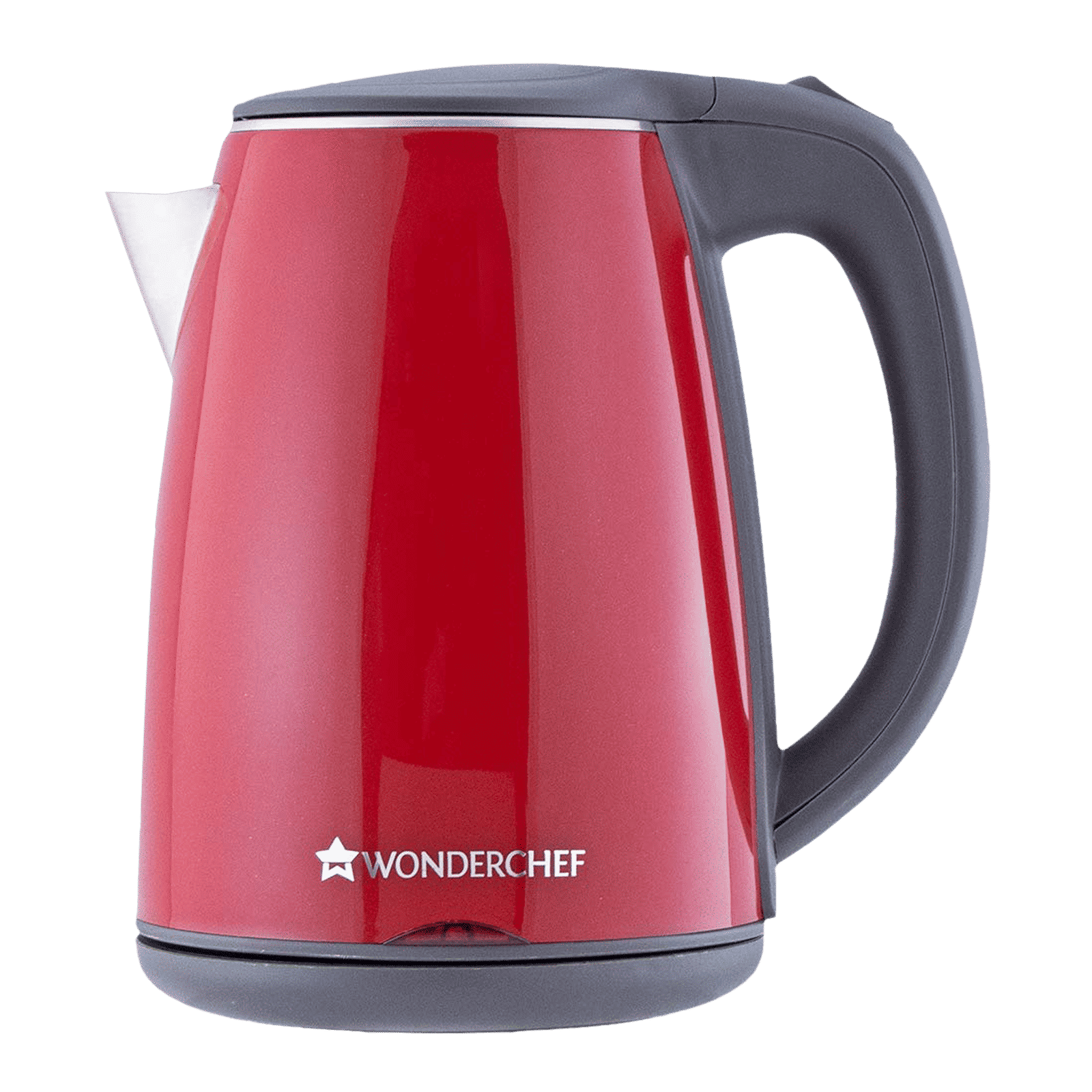 WONDERCHEF Crimson Edge 1500 Watt 1.2 Litre Electric Kettle with Auto Shut Off (Red)_1