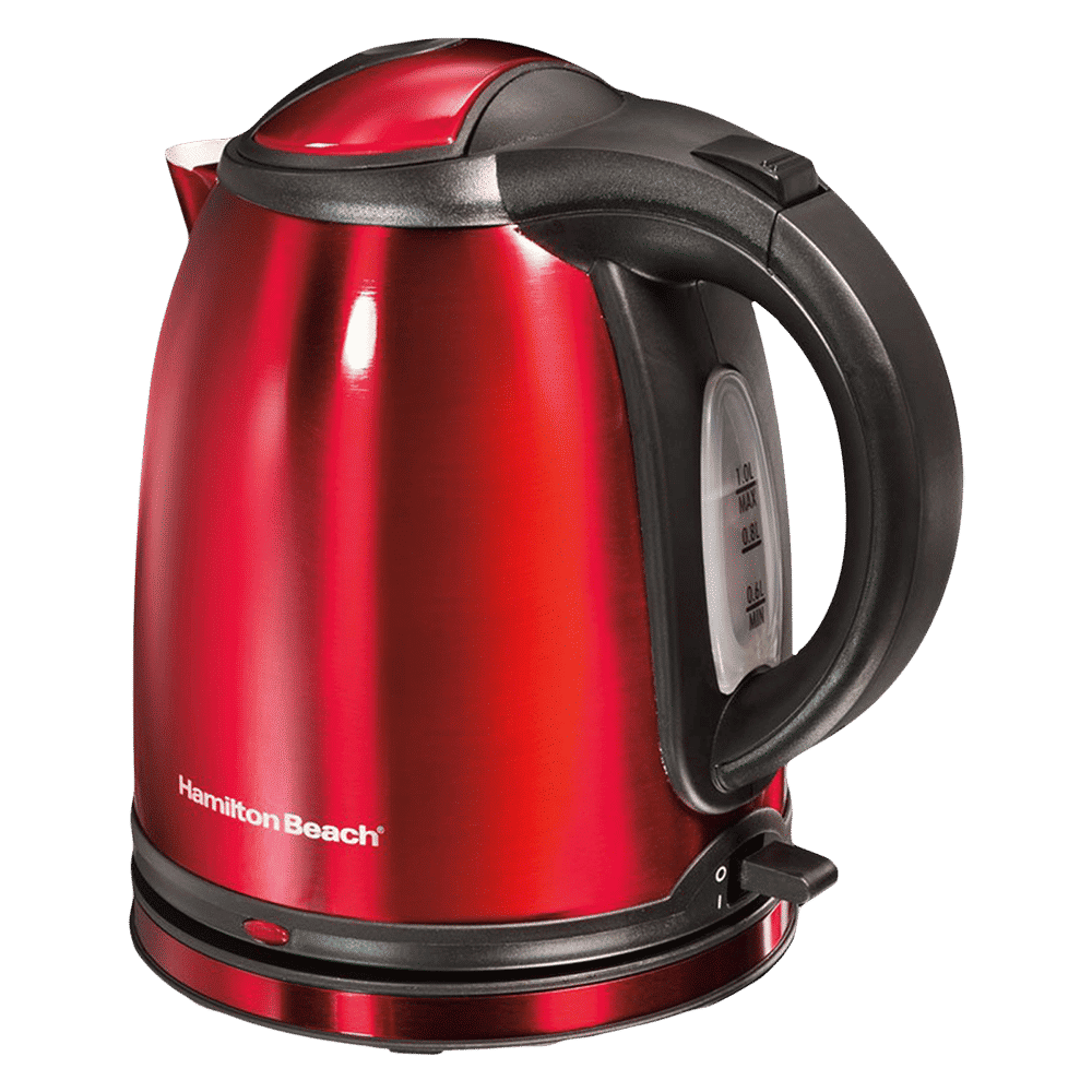 Hamilton Beach 1400 Watt 1 Litre Electric Kettle with Auto Shut Off Function (Red)_1