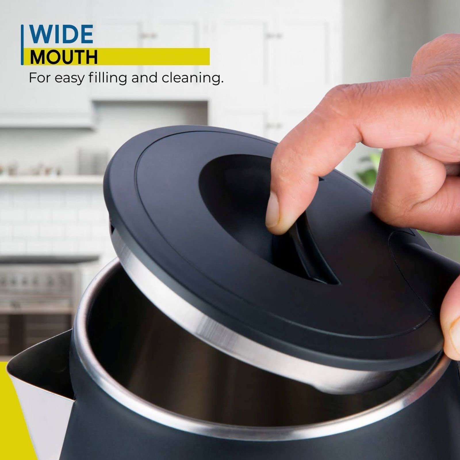 Crompton Activhot 1000 Watt 1 Litre Electric Kettle with Auto Shut Off (Black)_7