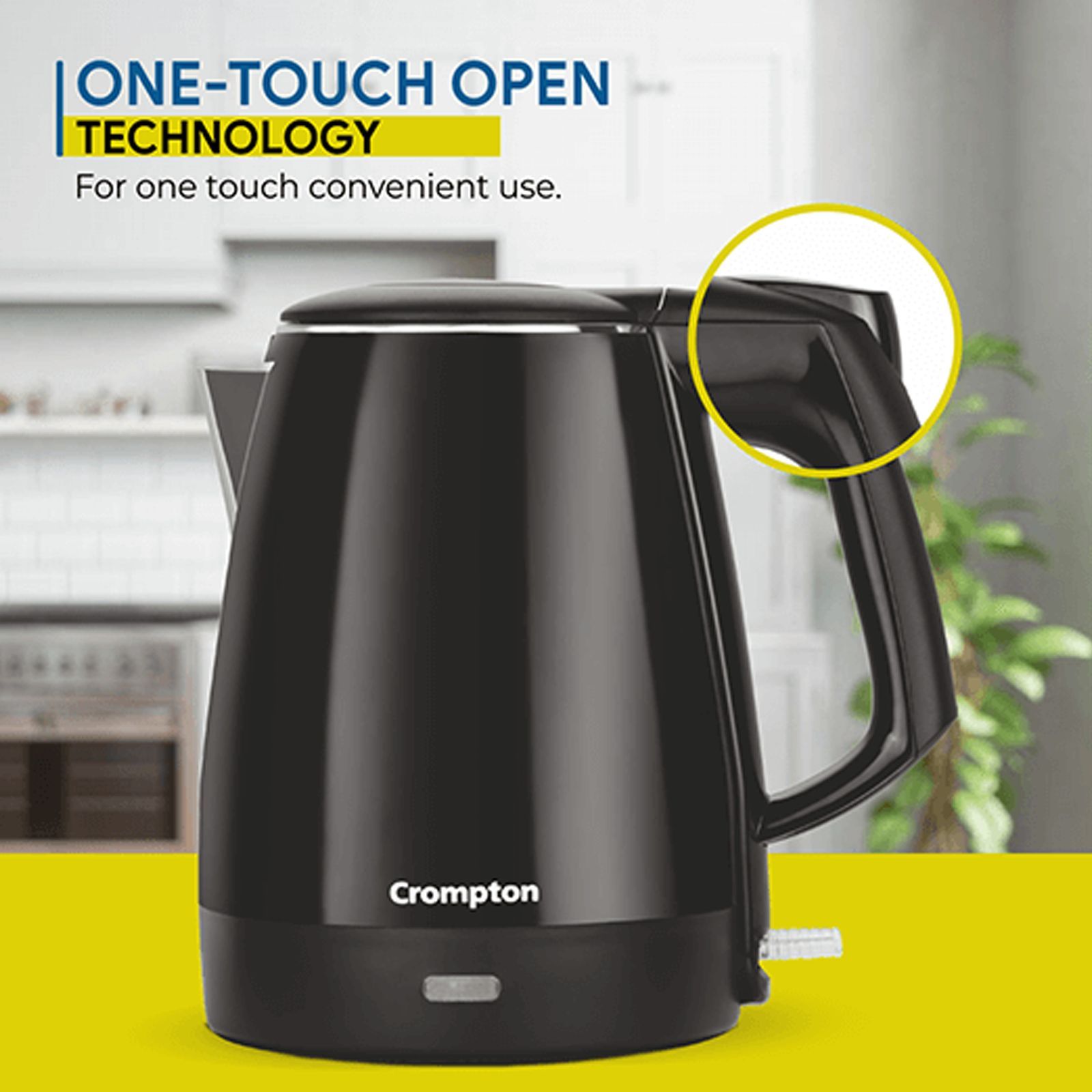 Crompton Activhot 1500 Watt 1.5 Litre Electric Kettle with Auto Shut Off (Black)_9