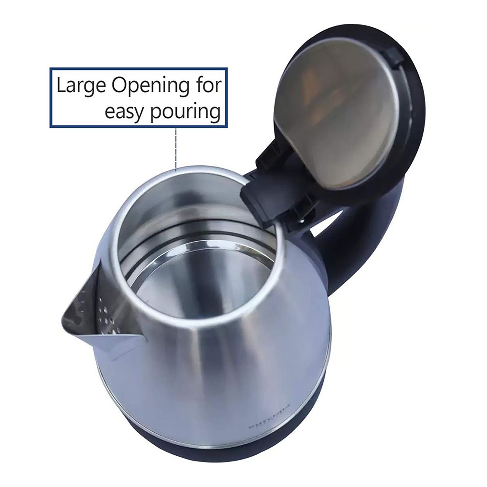 Kutchina EVA SS 1500 Watt 1.2 Litre Electric Kettle with Auto Shut Off Function (Silver)_10