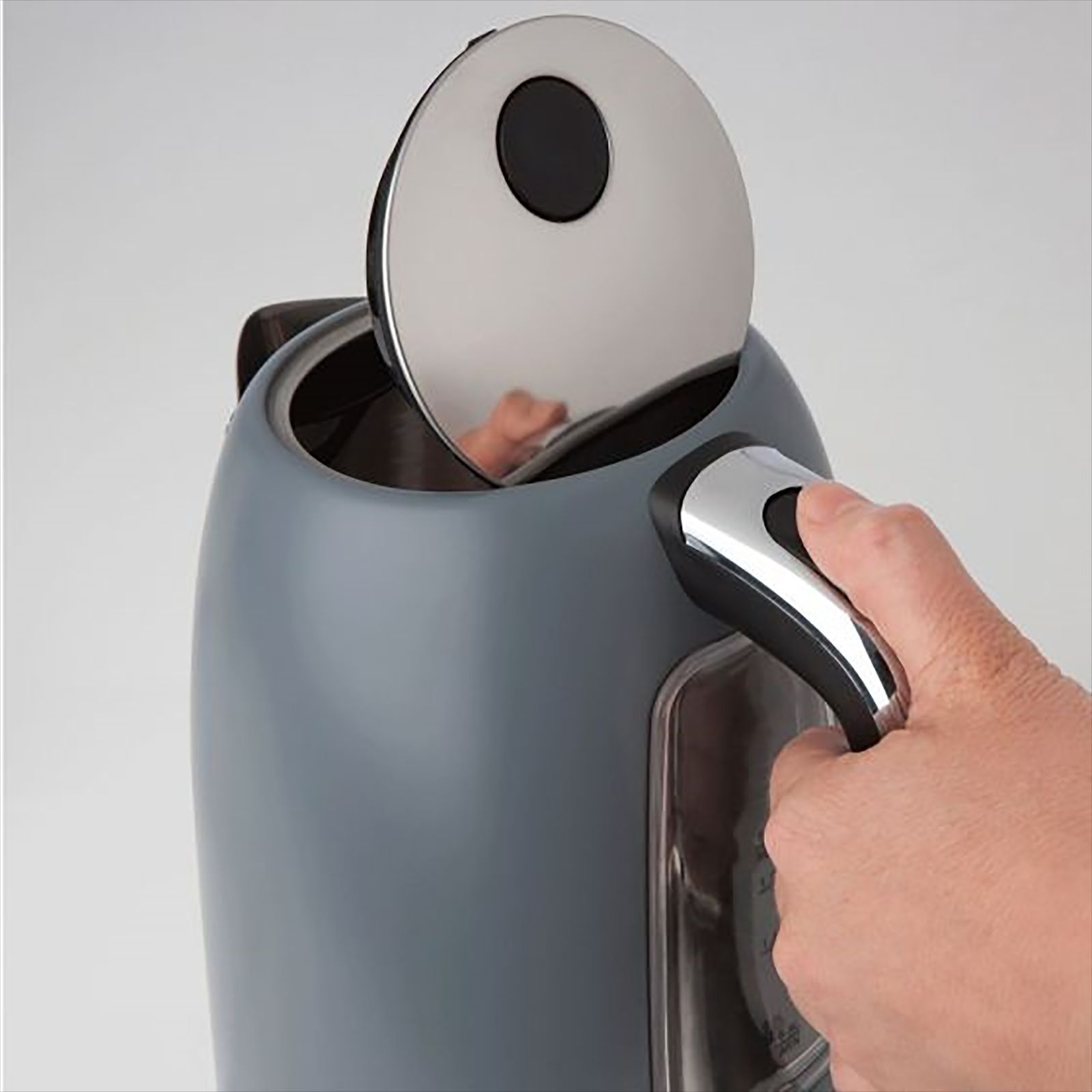 HADEN Perth Slate 3000 Watt 1.7 Litre Electric Kettle with Boil Dry Protection (Grey)_12