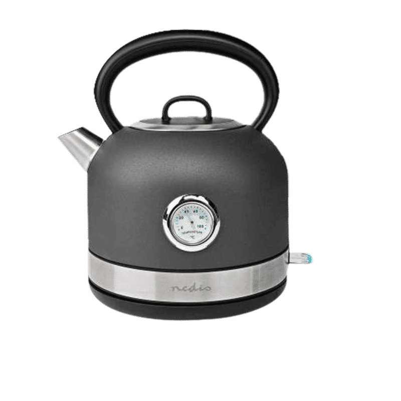 nedis KAWK310EGY 2150 Watt 1.7 Litre Electric Kettle with Water Level Indicator (Grey) nedis KAWK310EGY 2150 Watt 1.7 Litre Electric Kettle with Water Level Indicator (Grey)_1
