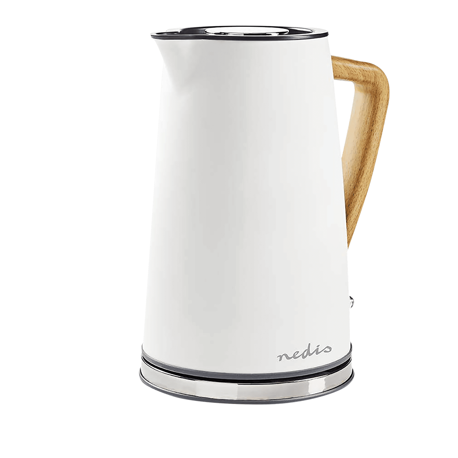 nedis 2200 Watt 1.7 Litre Electric Kettle with Boil Dry Protection (White)_8