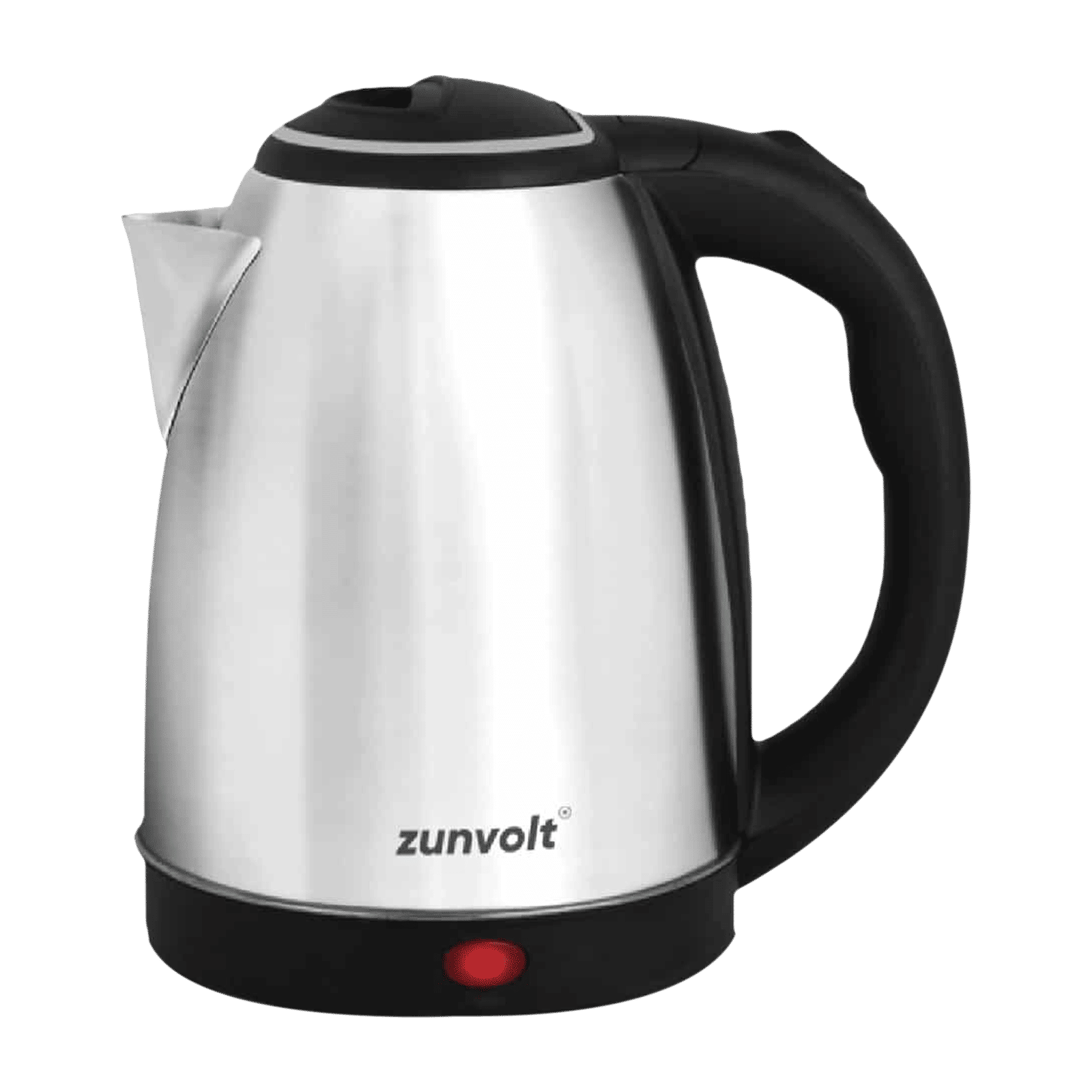 zunvolt 1500 Watt 2 Litre Electric Kettle with Cordless Pouring (Silver)_1