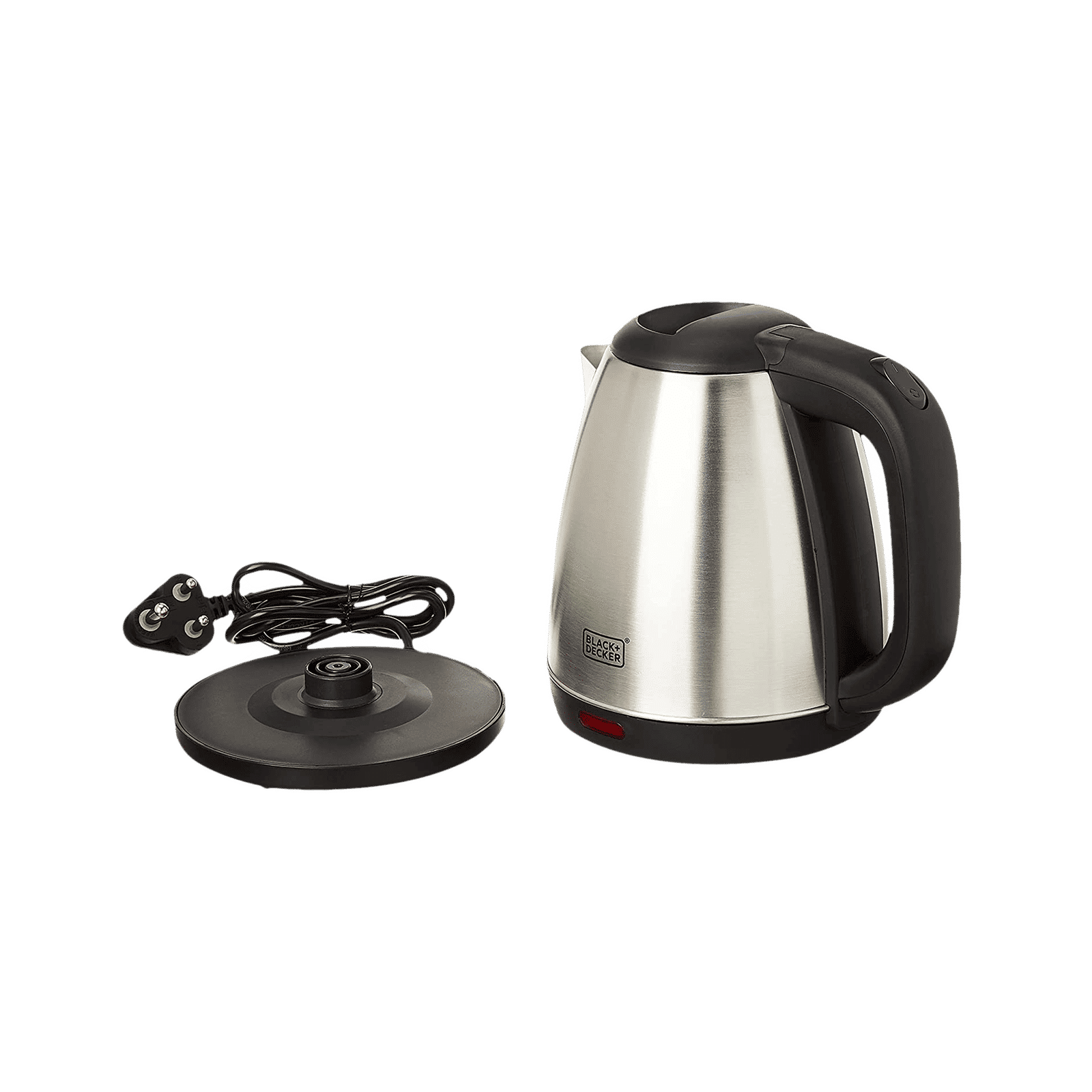 BLACK+DECKER 1500 Watt 1.5 Litre Electric Kettle with Auto Shut Off (Silver)_6