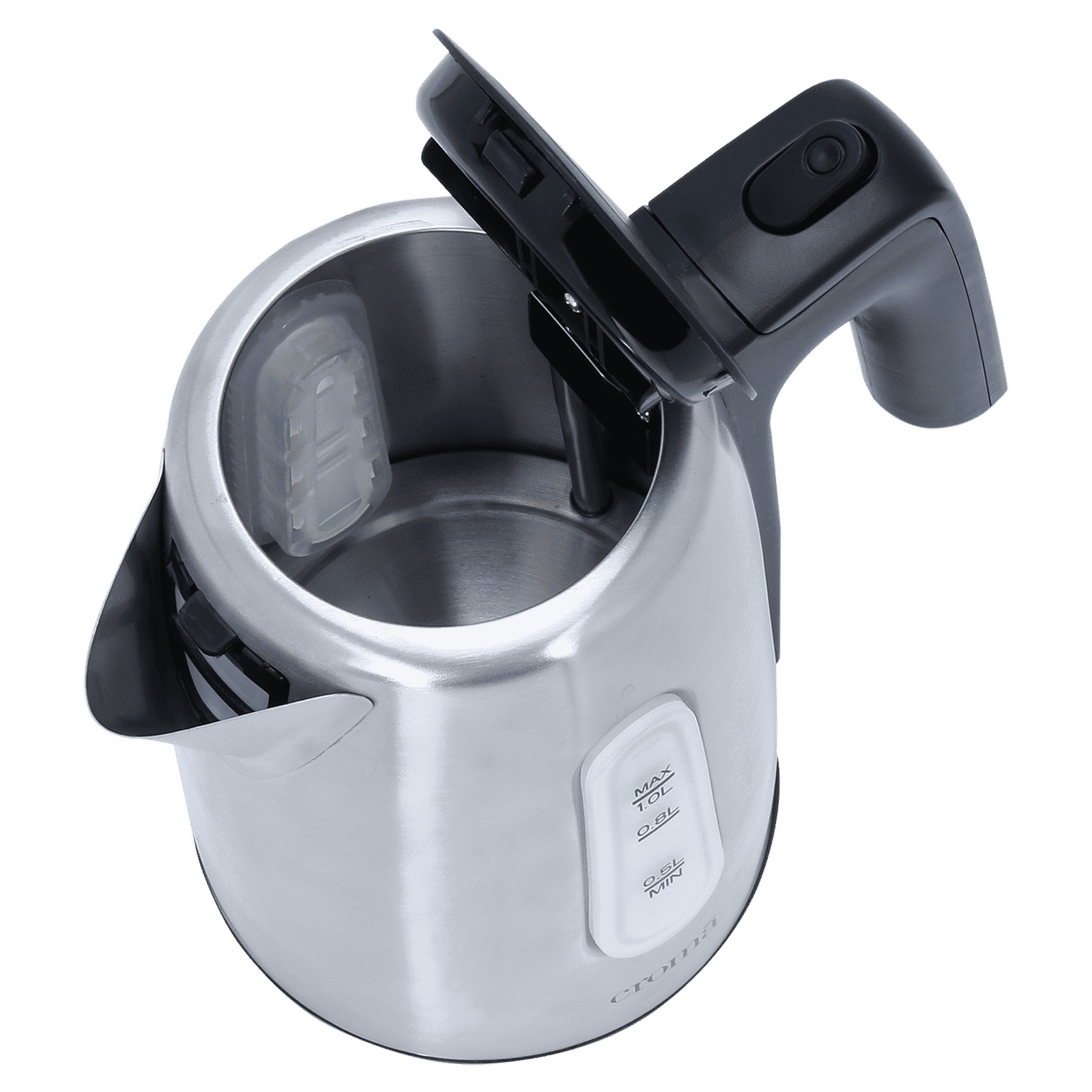 Croma 1200 Watt 1 Litre Electric Kettle with Auto Shut Off (Black)_5
