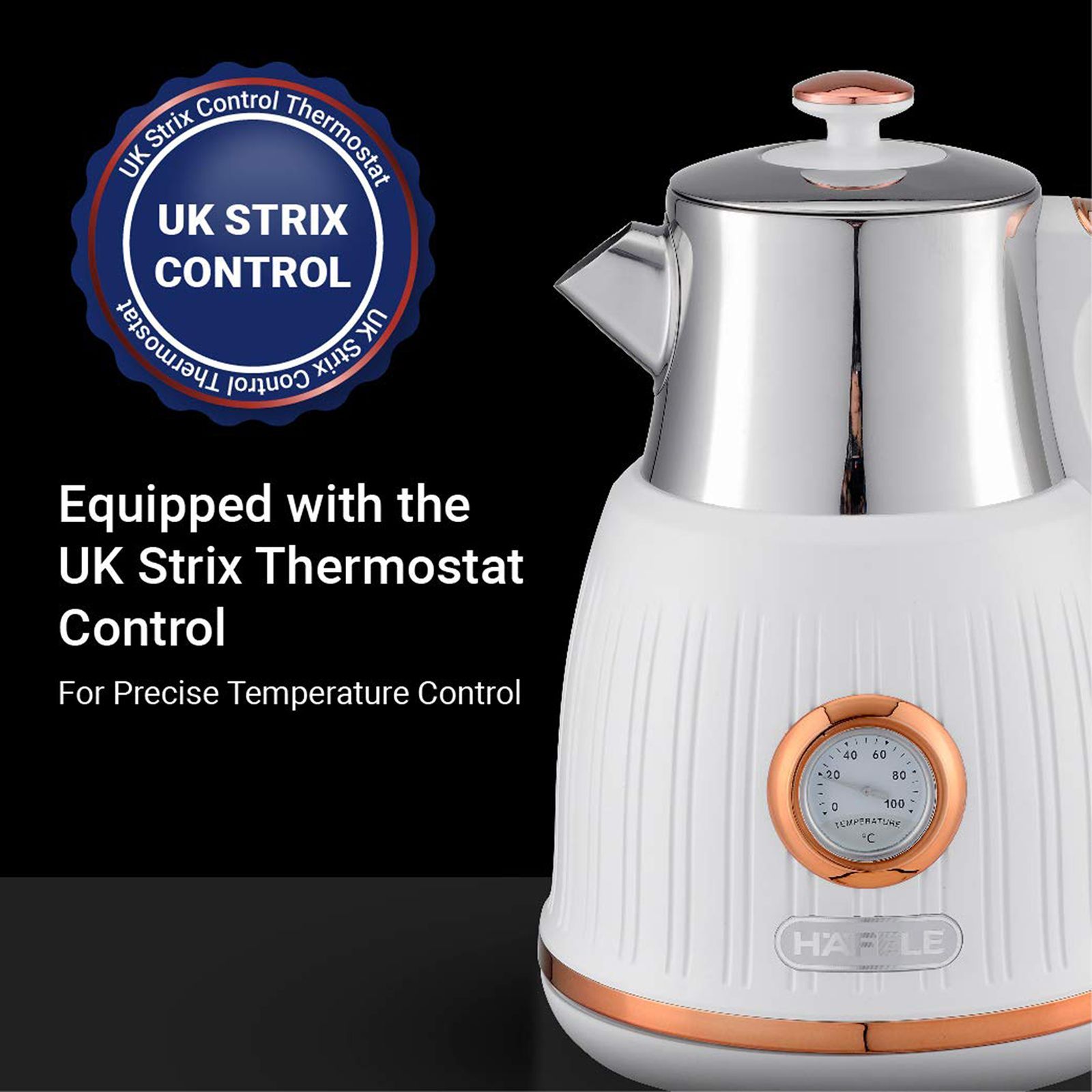 HAFELE Queen 2150 Watt 1.7 Litre Electric Kettle with Auto Shut Off (White)_7