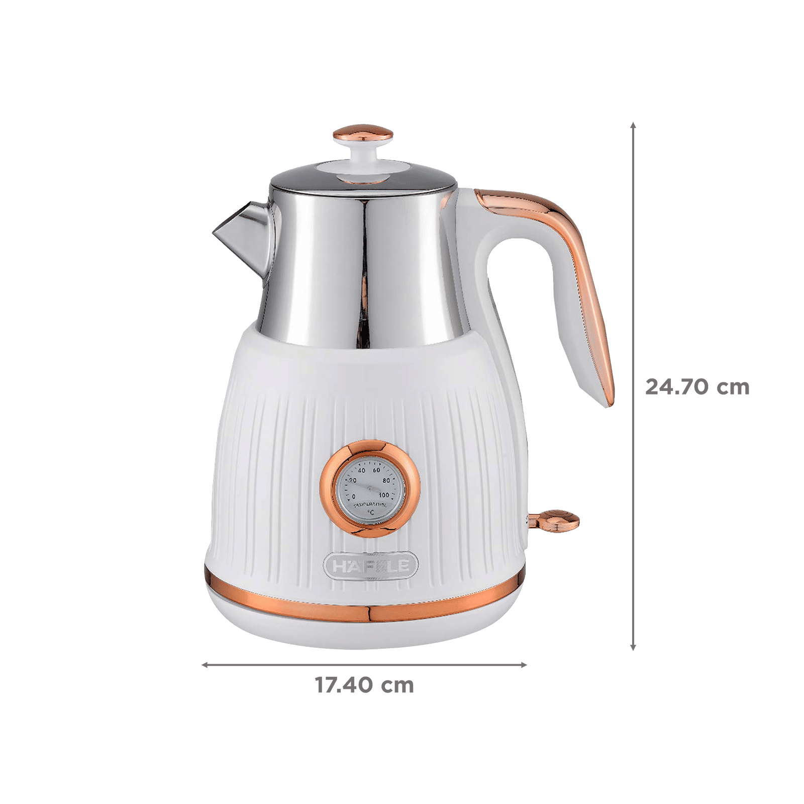 HAFELE Queen 2150 Watt 1.7 Litre Electric Kettle with Auto Shut Off (White)_2