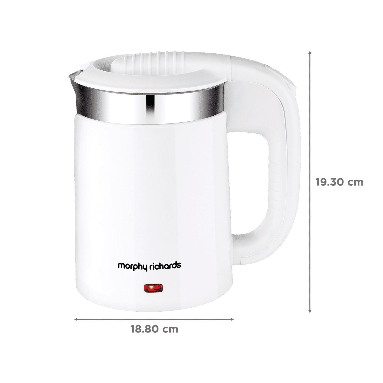 morphy richards Luxe Beauty 700 Watt 0.5 Litre Electric Kettle with Auto Shut Off (White)_2