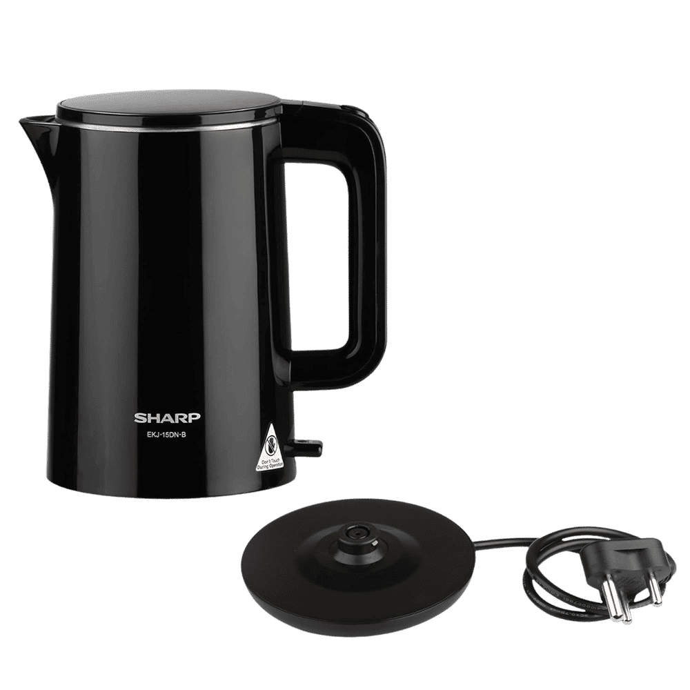 SHARP 2200 Watt 1.5 Litre Electric Kettle with Auto Shut Off (Black)_6