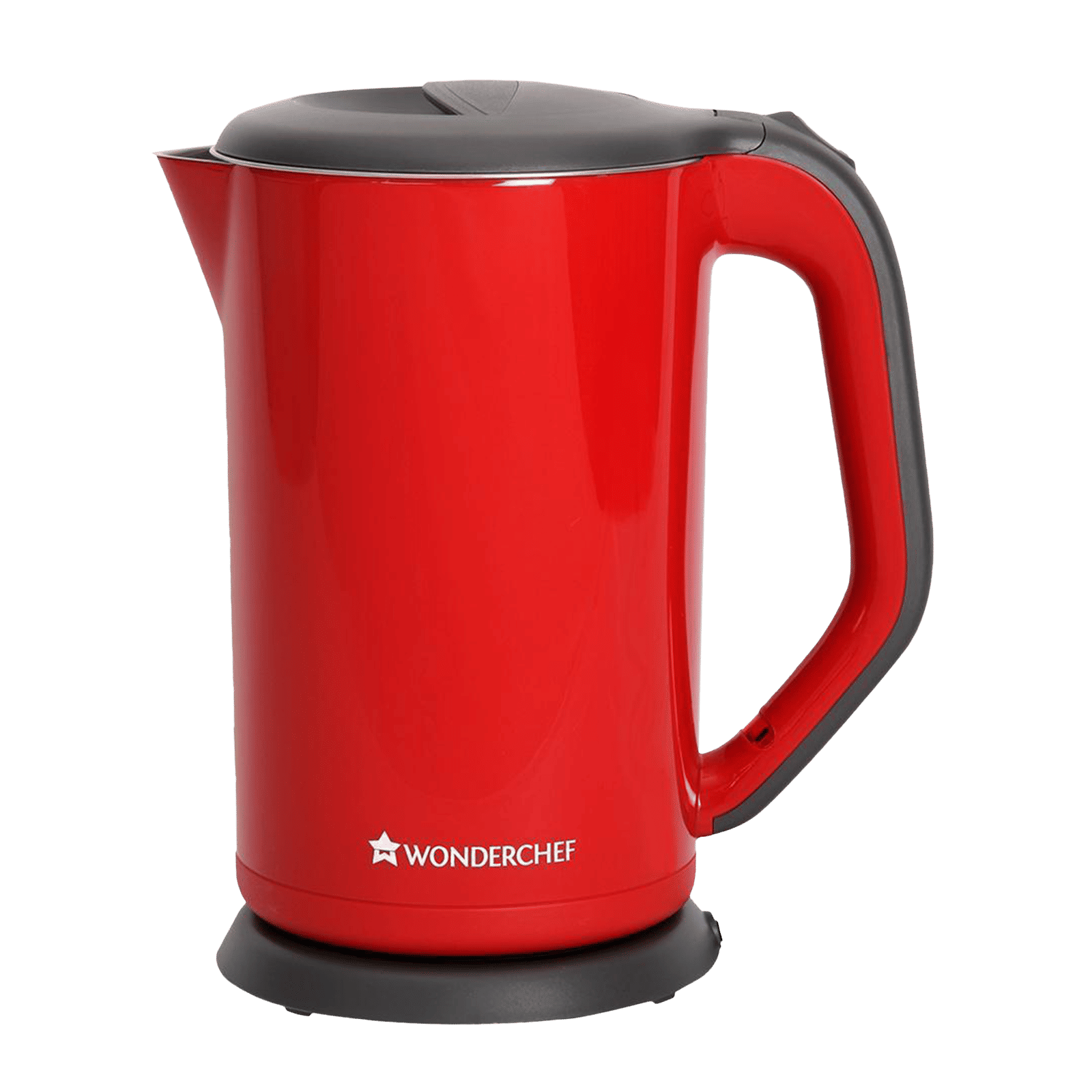 WONDERCHEF Crimson Edge 1800 Watt 1.7 Litre Electric Kettle with Reliable thermostat (Red)_1