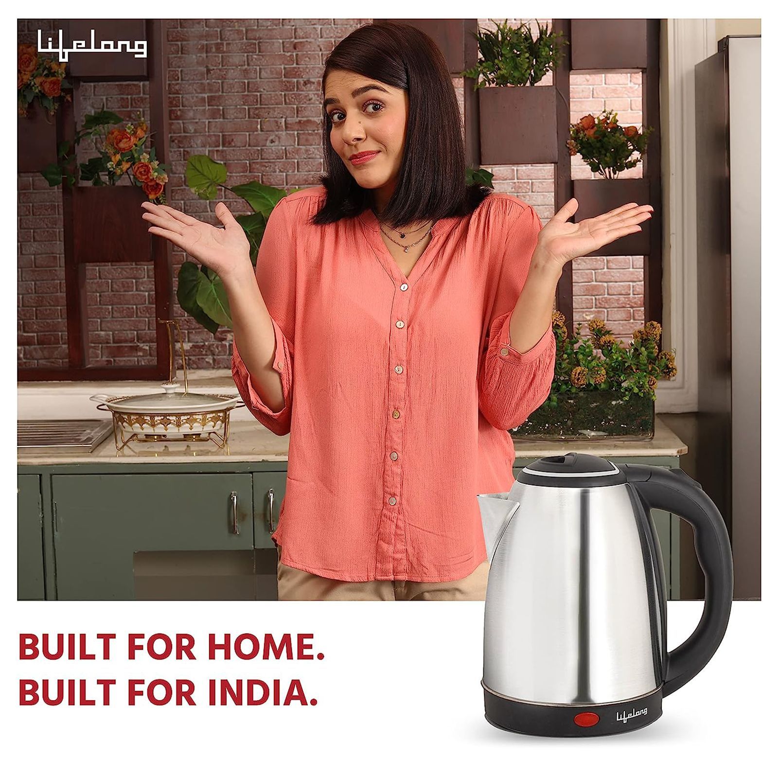 Lifelong LLEK15 1500 Watt 1.5 Litre Electric Kettle with 360 Degree Rotation Base (Silver) Lifelong LLEK15 1500 Watt 1.5 Litre Electric Kettle with 360 Degree Rotation Base (Silver)_5