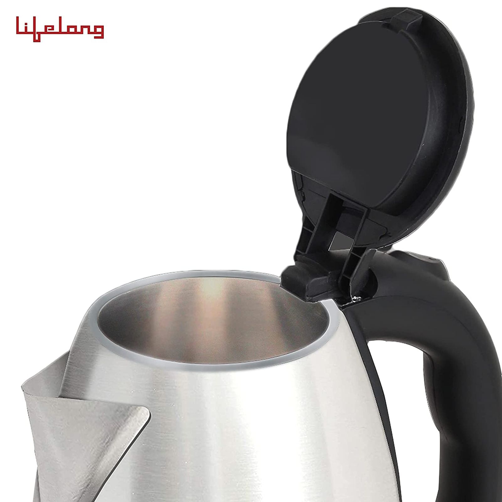 Lifelong LLEK15 1500 Watt 1.5 Litre Electric Kettle with 360 Degree Rotation Base (Silver) Lifelong LLEK15 1500 Watt 1.5 Litre Electric Kettle with 360 Degree Rotation Base (Silver)_7